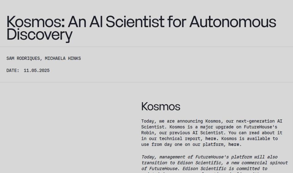 The Latest Scientific AI Agent Can Complete Half a Year’s Human Research Task in Half a Day