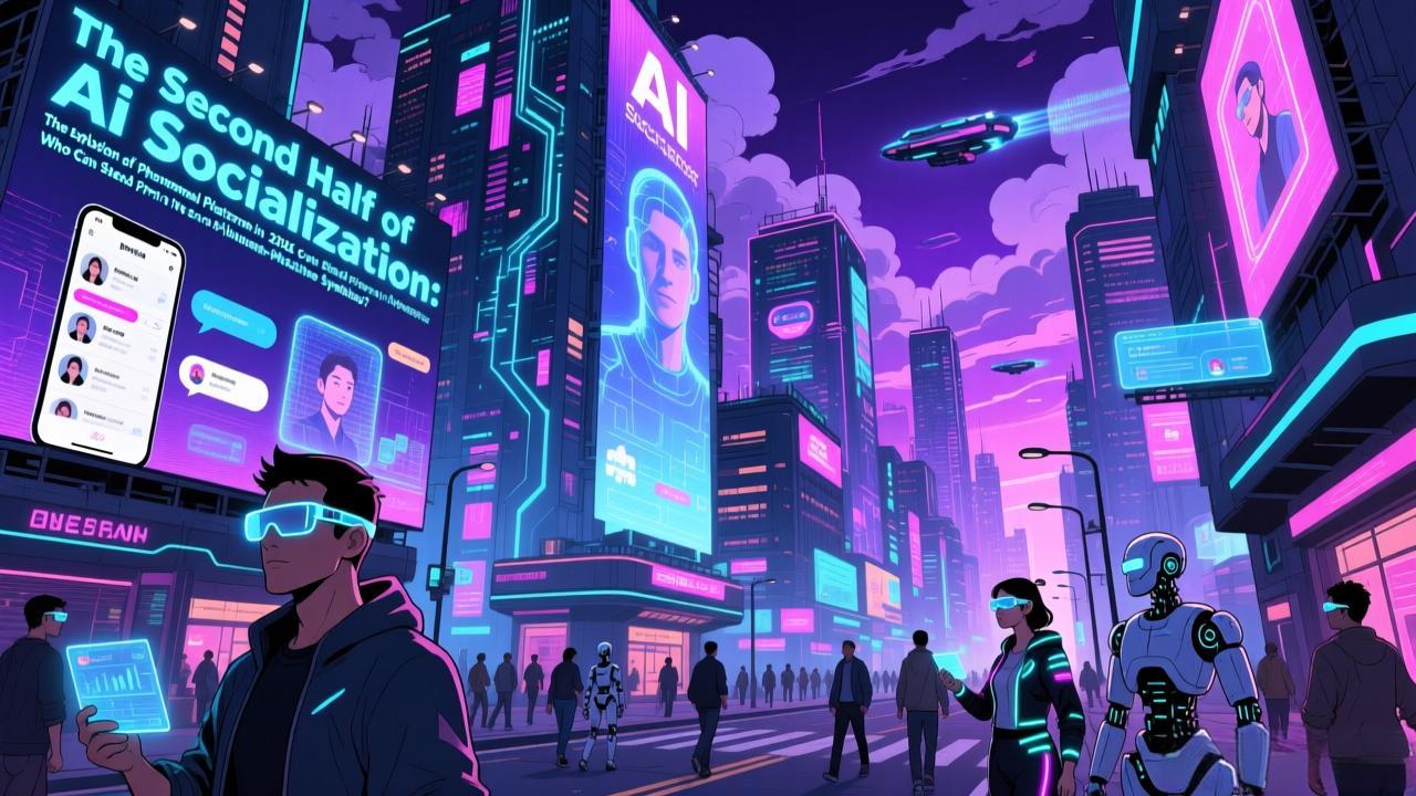 The Second Half of AI Socialization: The Explosion of Phenomenal Platforms in 2026, Who Can Stand Firm in the Era of Human-Machine Symbiosis?